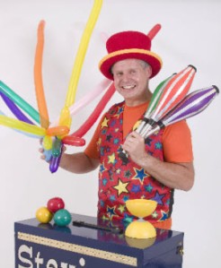Some balloon modellers also offer other skills 